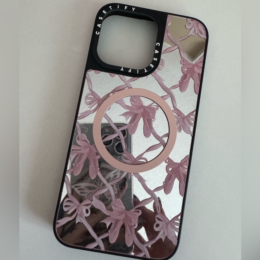 iPhone 15 Pro Max C*setify Mirror Bow Case